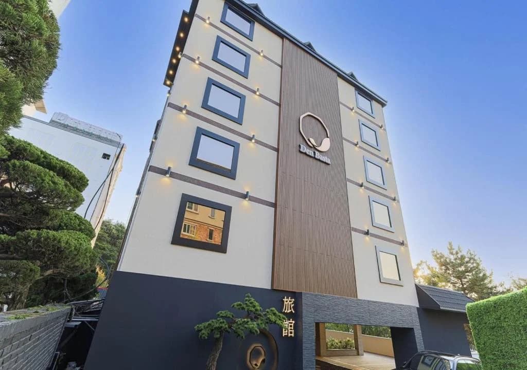 부산 관광 호텔 침실