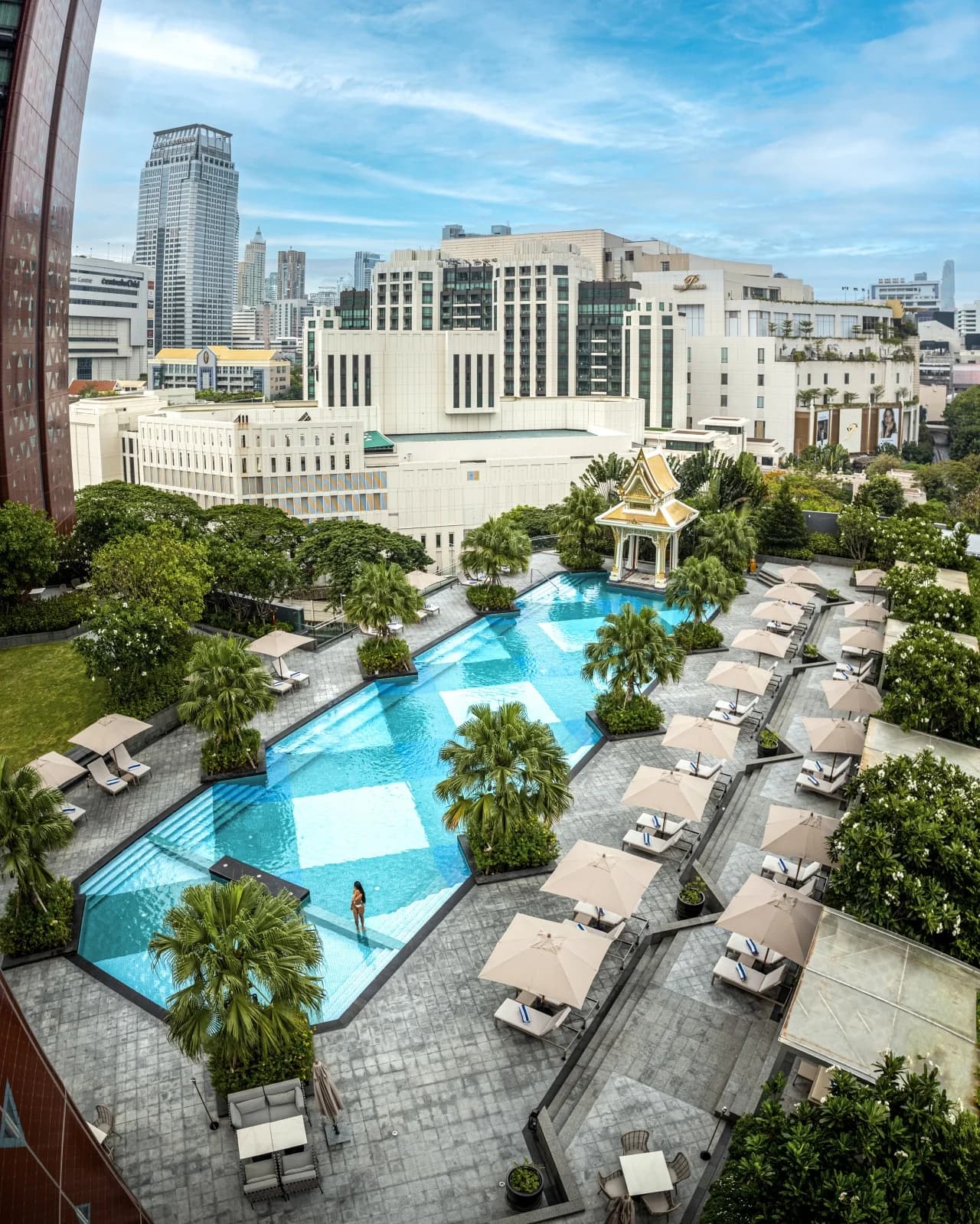 차트리움 그랜드 방콕 야경