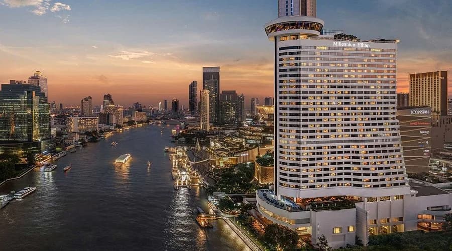 차트리움 호텔 리버사이드 방콕 로비