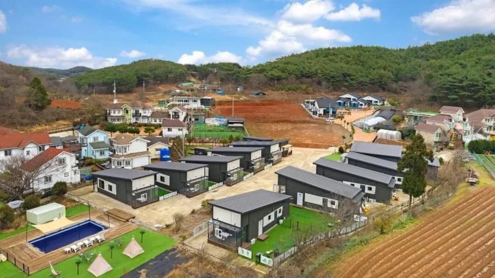 가평 청사초롱 펜션 욕실 시설