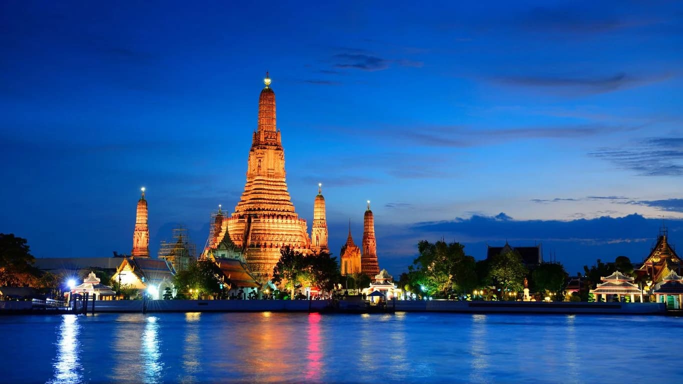 이스틴 그랜드 호텔 파야타이 야경