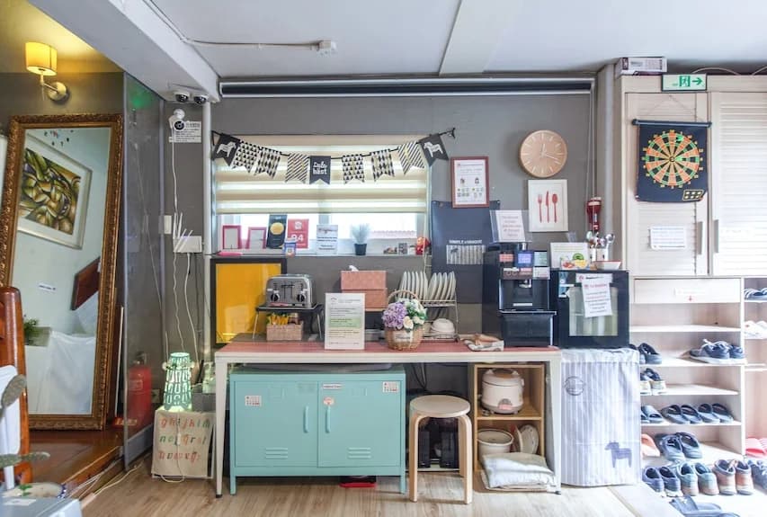 에그 게스트하우스 코리아 조식