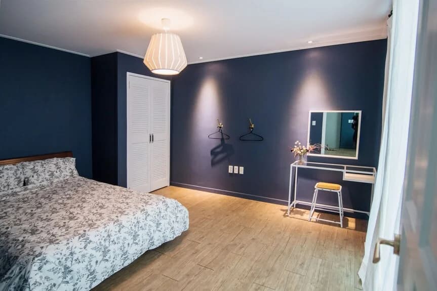 가평 오이코스레저펜션 침실