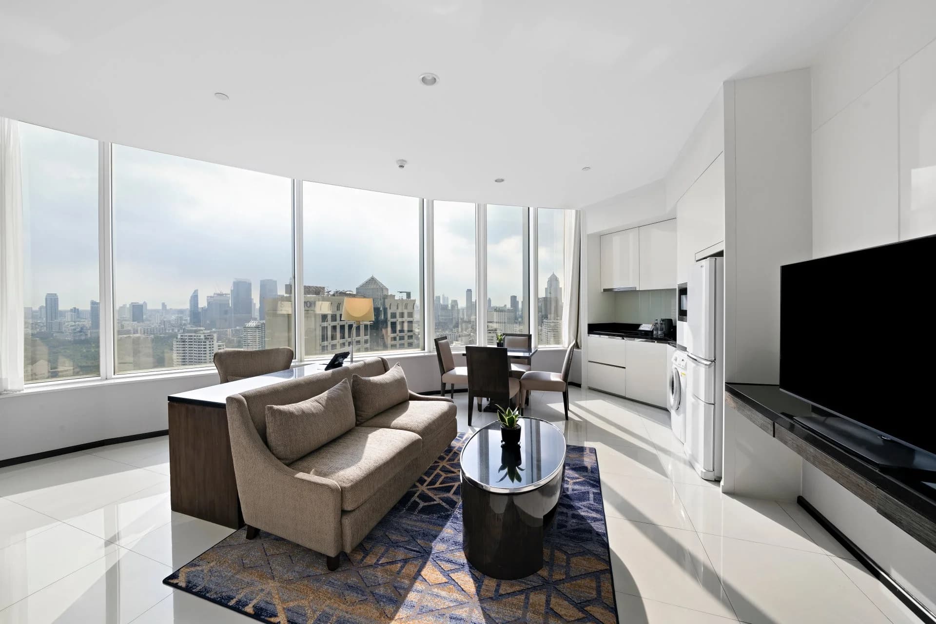 방콕 그란데 센터 포인트 수라웡 방콕 객실