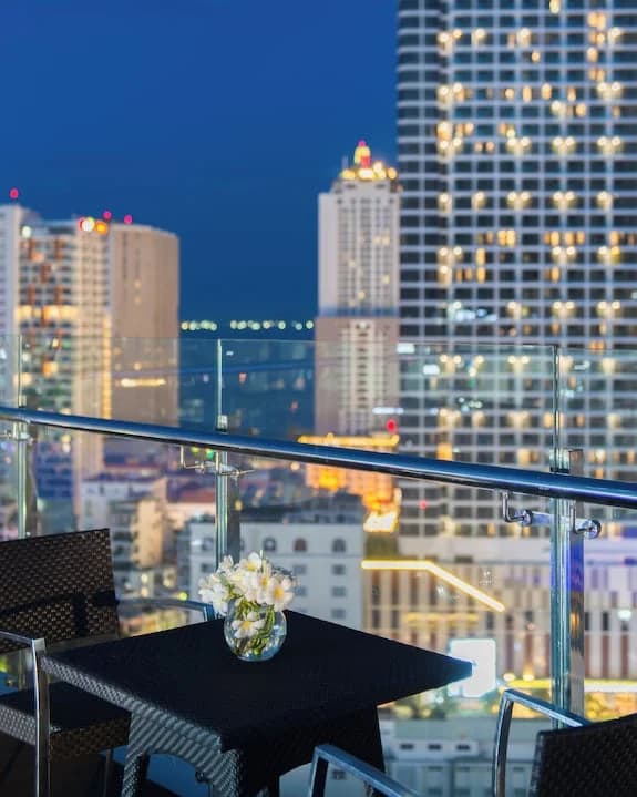 그린 호텔 나 뜨랑 욕실 시설