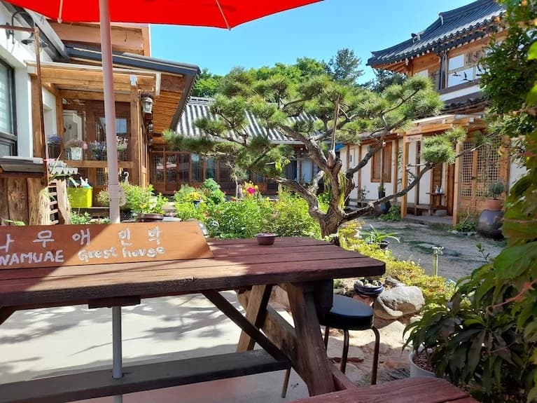 경주 나무 게스트하우스 야경