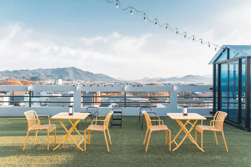 한옥 라온 전망