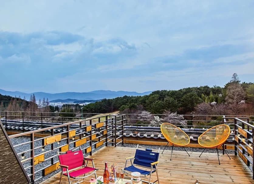 히든힐 불국사 호텔 야경