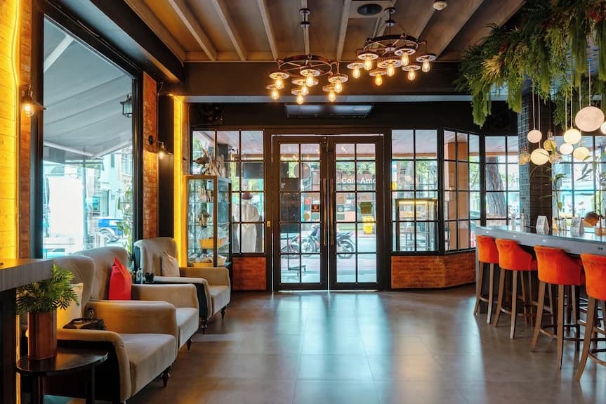 홀리데이 인 익스프레스 방콕 시암 바이 IHG 침실