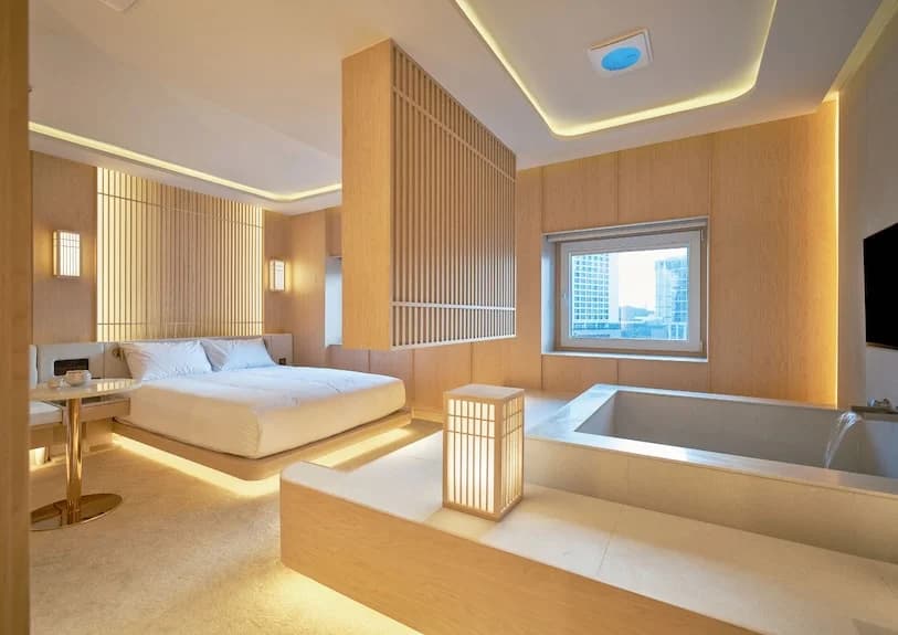 호텔 아쿠아 펠리스 욕실 시설