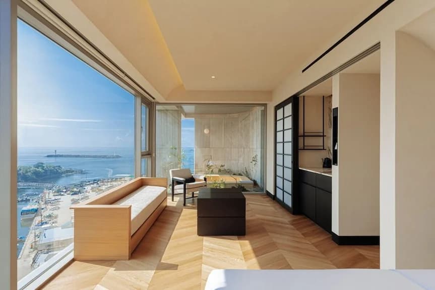 호텔 아쿠아 펠리스 전망