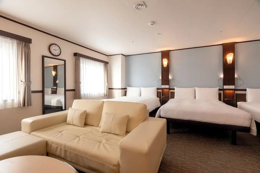 호텔 아쿠아 펠리스 침실