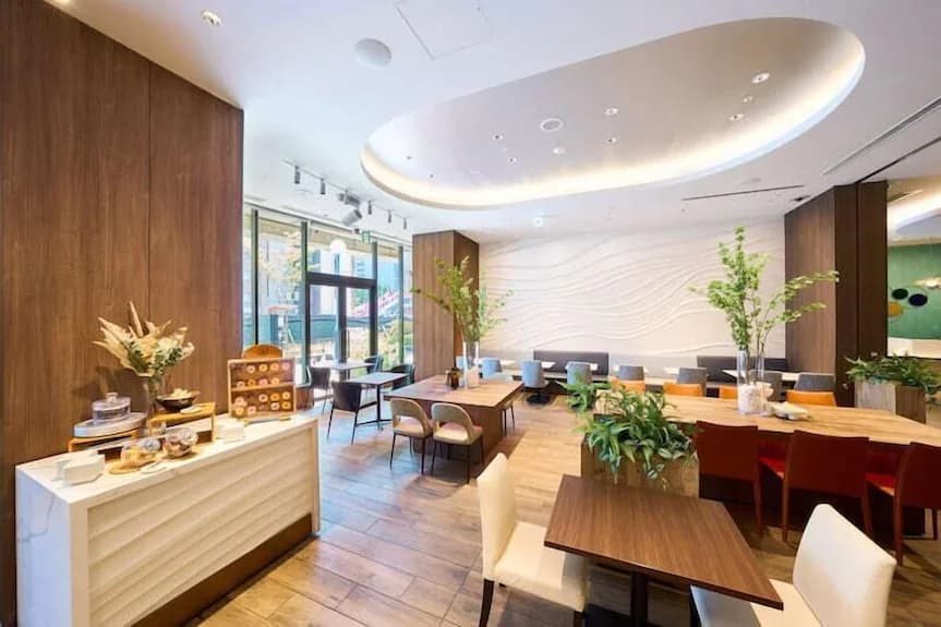 호텔 엘시엔트 오사카 우메다 레스토랑