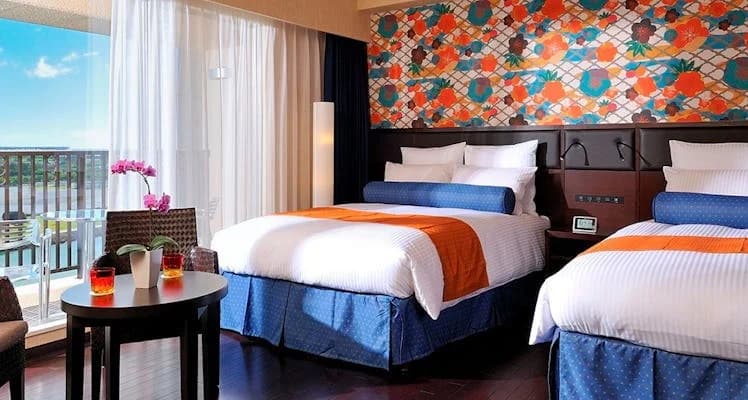 르와지르 호텔 나하 침실