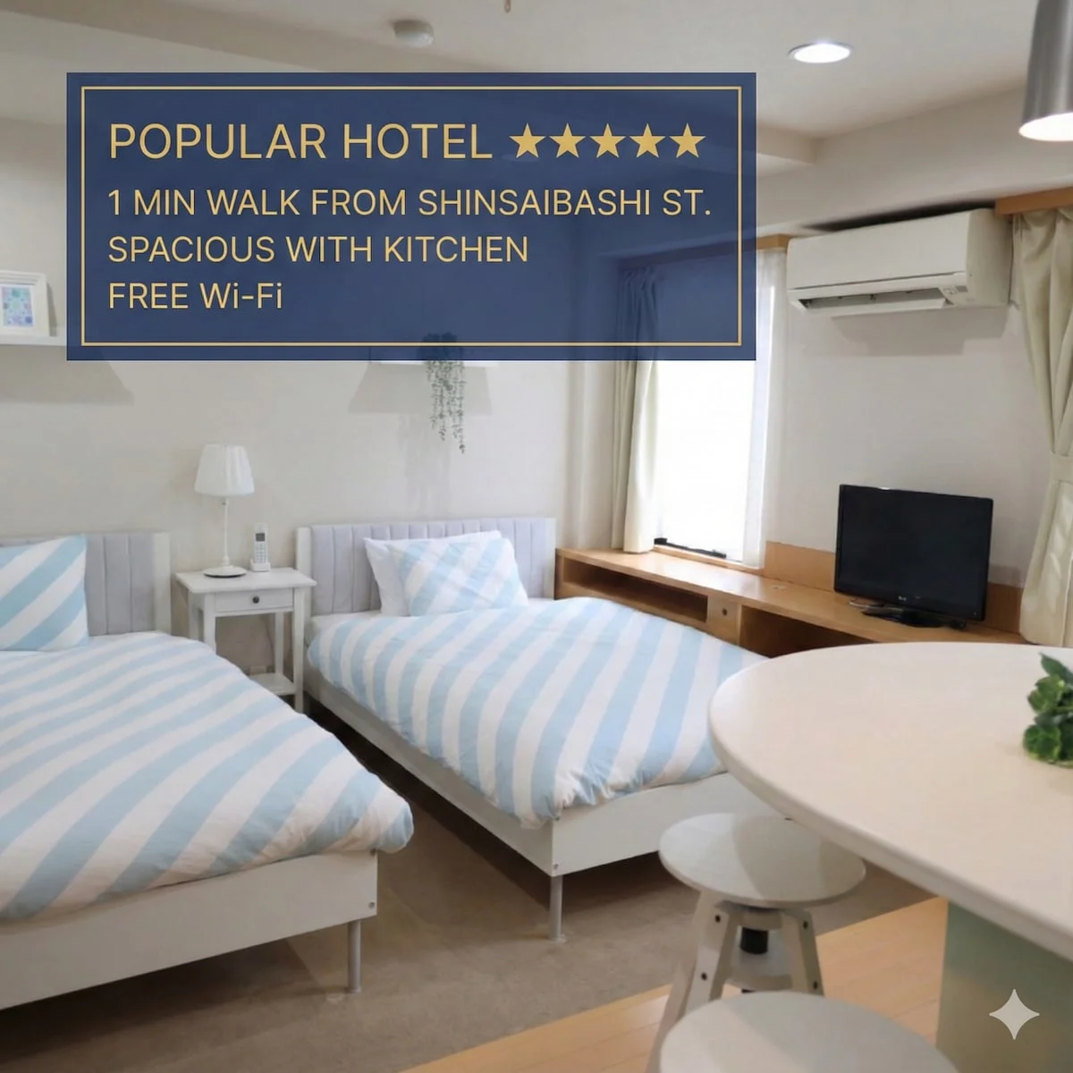 미로 호텔 도톤보리 전망