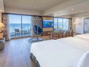 오키나와 카리유시 리조트 엑시즈 온나 레스토랑