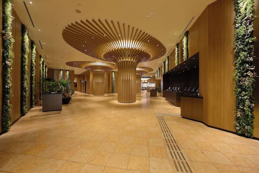 오리엔탈 호텔 유니버설 시티 침실