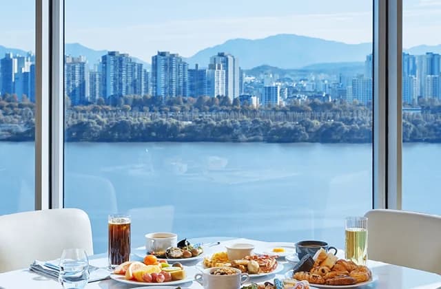 부산 파크 하얏트 부산 호텔 외관