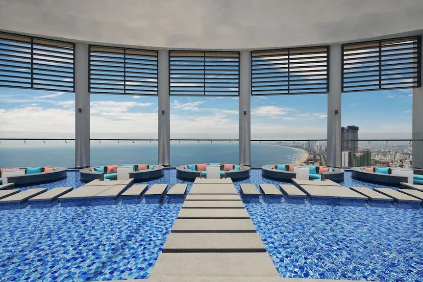 푸엉동 - 오리엔트 호텔 다낭 야경