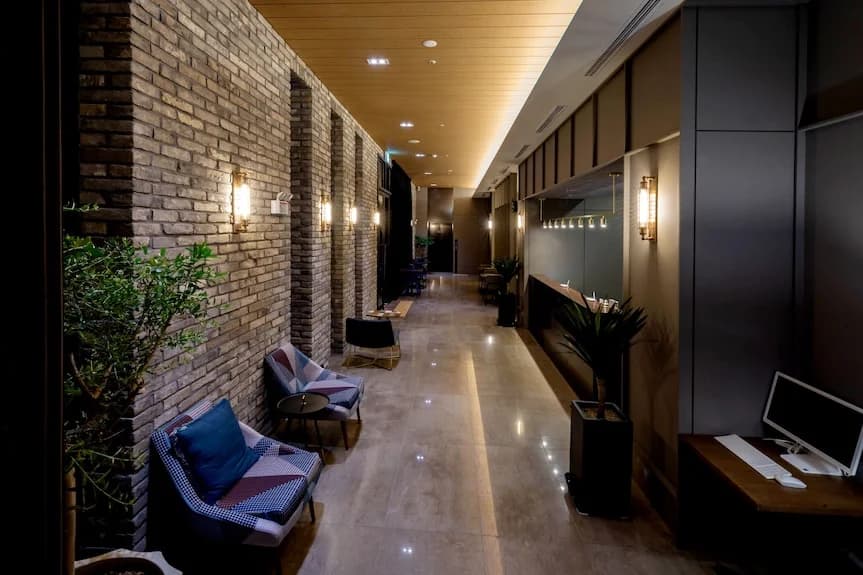 파인 시티 호텔 침실