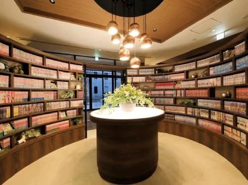 후쿠오카 퀸테사 호텔 후쿠오카 텐진 코믹 앤 북 객실