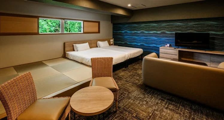 리잔 씨파크 호텔 탄차 베이 침실