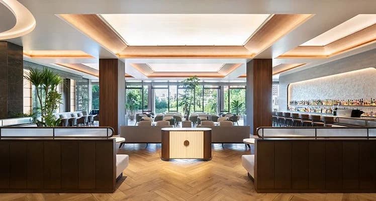 리잔 씨파크 호텔 탄차 베이 레스토랑