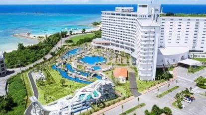 류큐 온센 세나가지마 호텔 조식