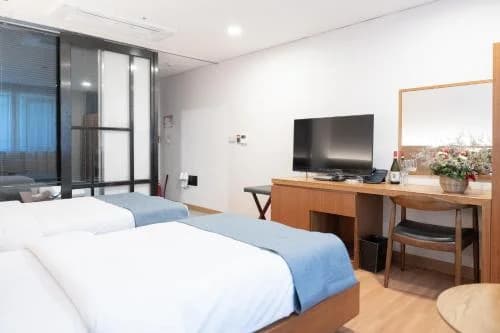 신라부티크호텔 프리미엄 침실