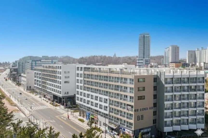 강릉 정동진 썬크루즈 호텔 외관