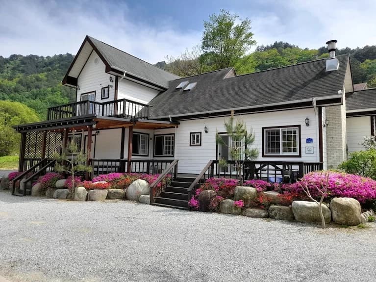 태화 펜션 침실