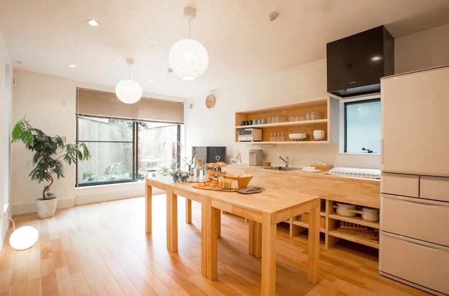 토게츠테이 호텔 침실