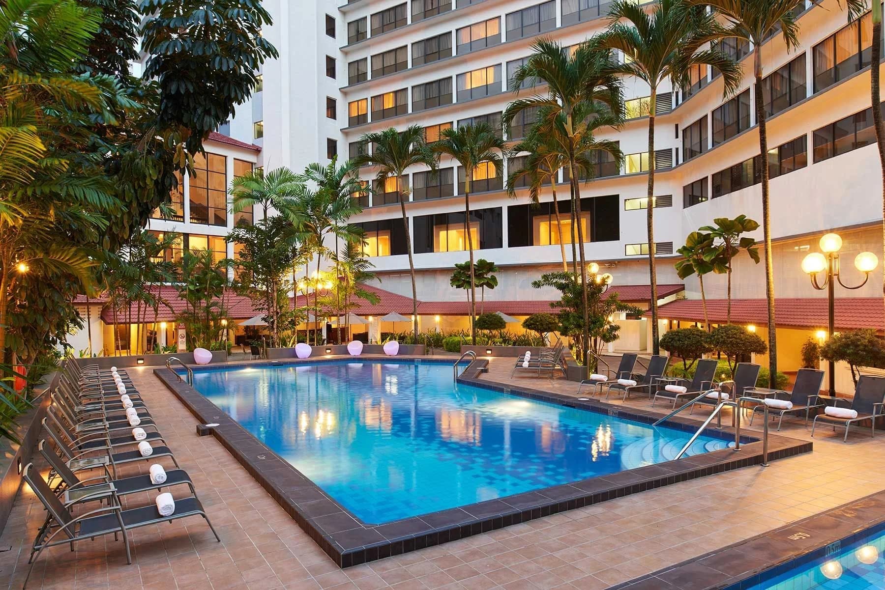 싱가폴 요크 호텔 호텔 외관